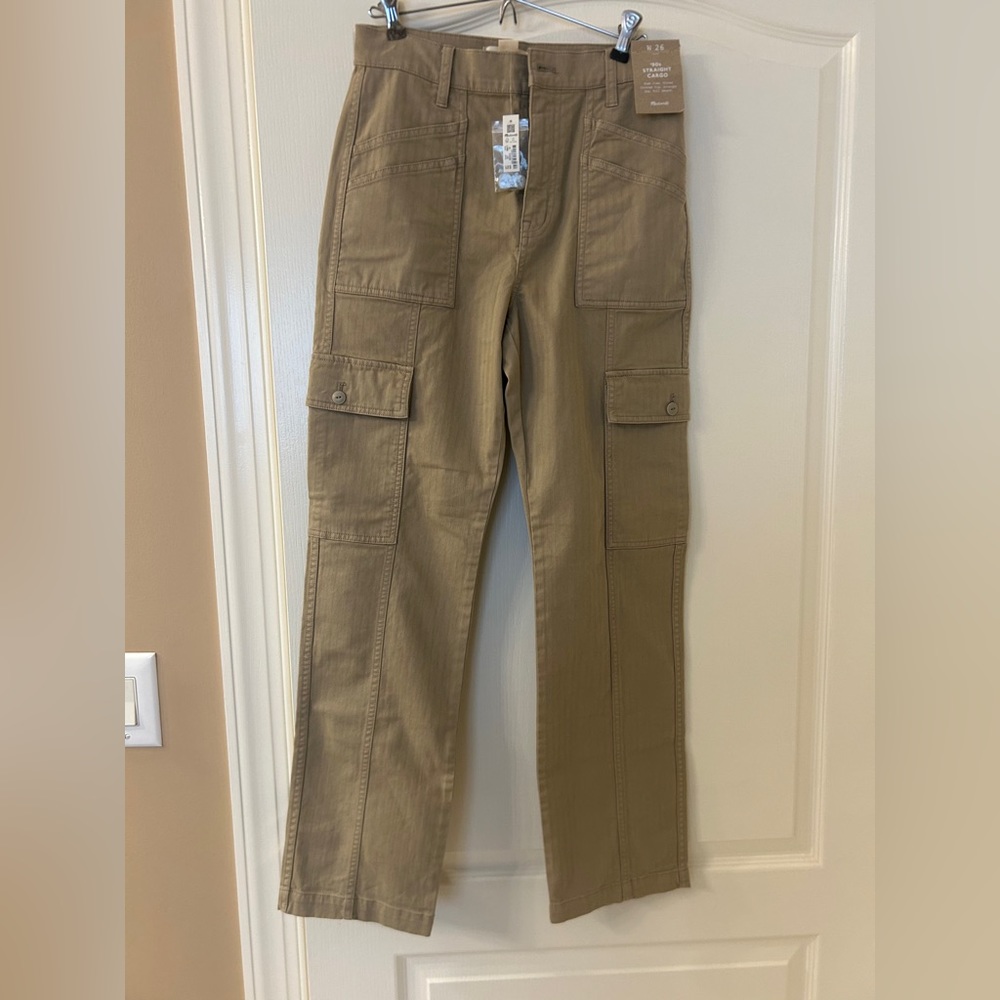 Madewell NWT 90’s Straight Cargo Pant